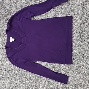 Loft Sweater.  Purple.  Size small.